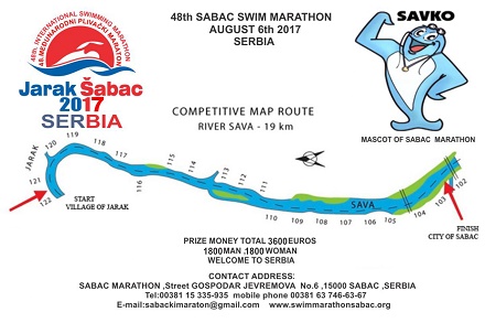 Šabački plivački maraton 2017